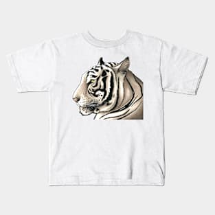 Grey stripes Kids T-Shirt